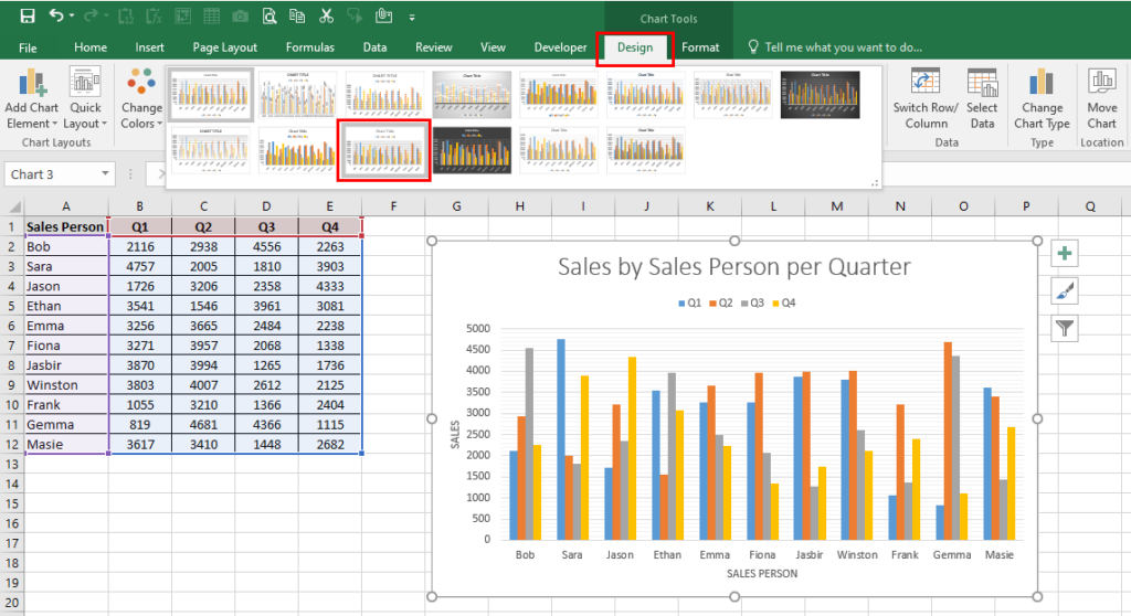 How to Make a Chart in Excel: In 3 Easy Steps - Excel Master Consultant