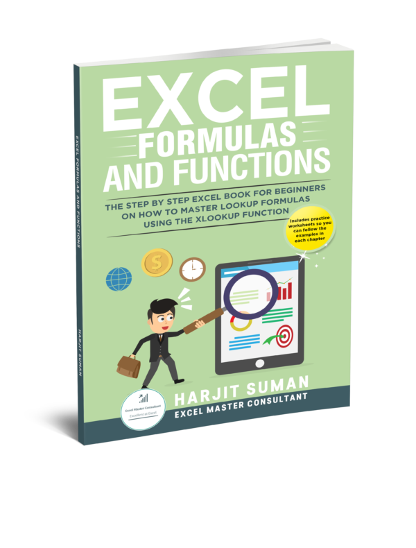 Excel xlookup book by Harjit Suman