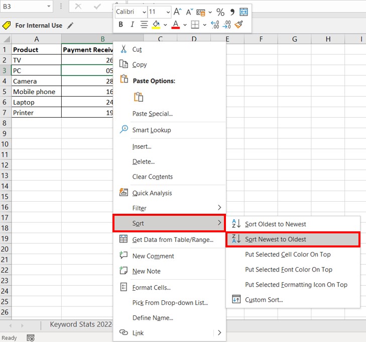 How to Sort by Date in Excel: 3 Ways you Must Know - Excel Master ...