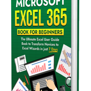 Microsoft Excel 365 Book for Beginners 3D front cover