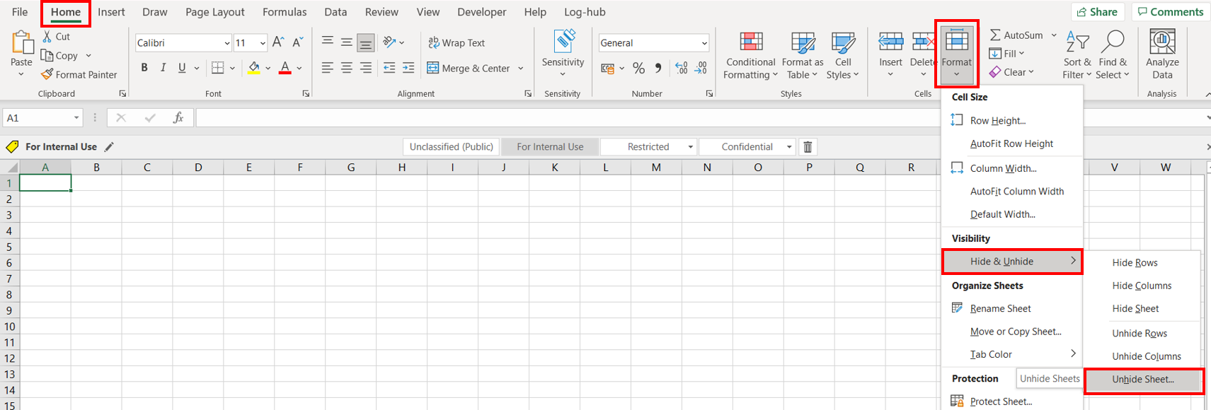 4 Amazing Ways on How to Unhide Sheets in Excel - Excel Master Consultant