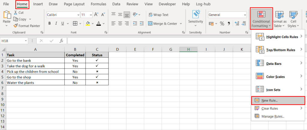 Tick Symbol in Excel: 12 Awesome Ways to Insert Tick and Cross Symbols -  Excel Master Consultant